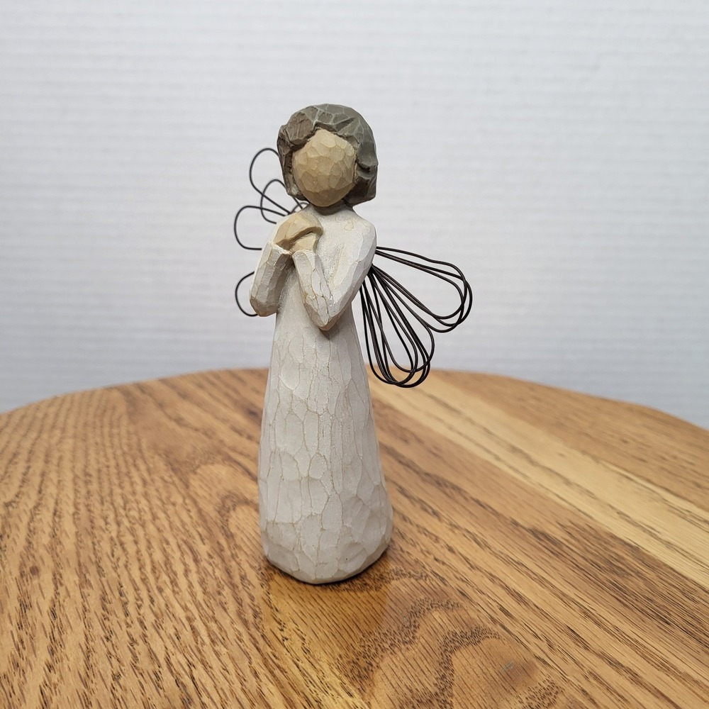 Willow Tree "Angel Of Wishes" Figurine 2000‎ Demdaco By Susan Lordi Wire Wings
